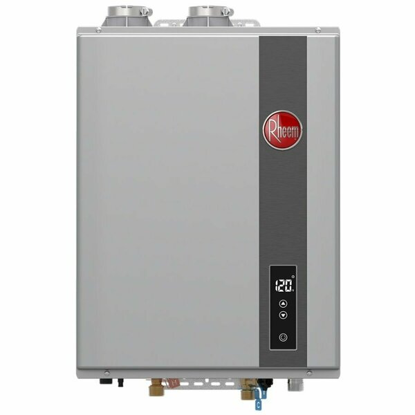 Rheem RTGH Series 9 GPM 180,000 BTU 120 Volt Residential Indoor Natural Gas Tankless Water Heater RTGH-90DVLN-3